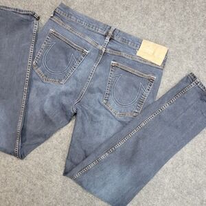 True Religion Geno Mens Jeans 33 Relaxed Slim Stretch Casual Outdoor Preppy‎